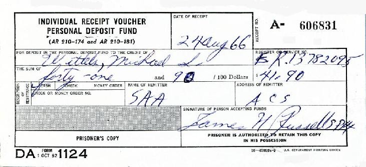 receipt